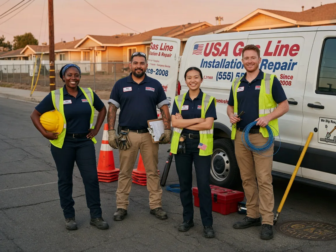 Gas Line Installation company in Newfane, VT